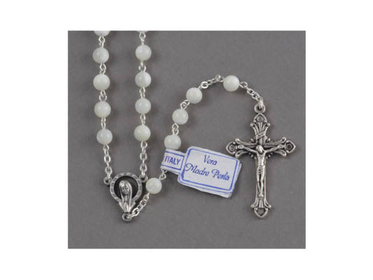 Rosary - Genuine Mother of Pearl Rosary (mother of pearl)